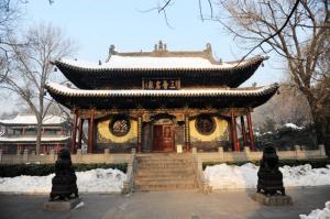 Jinci Temple in Snow